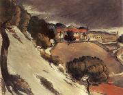 Paul Cezanne Fonte des neiges a l Estaque